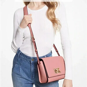 NWT Michael Kors MIMI leather  crossbody bag